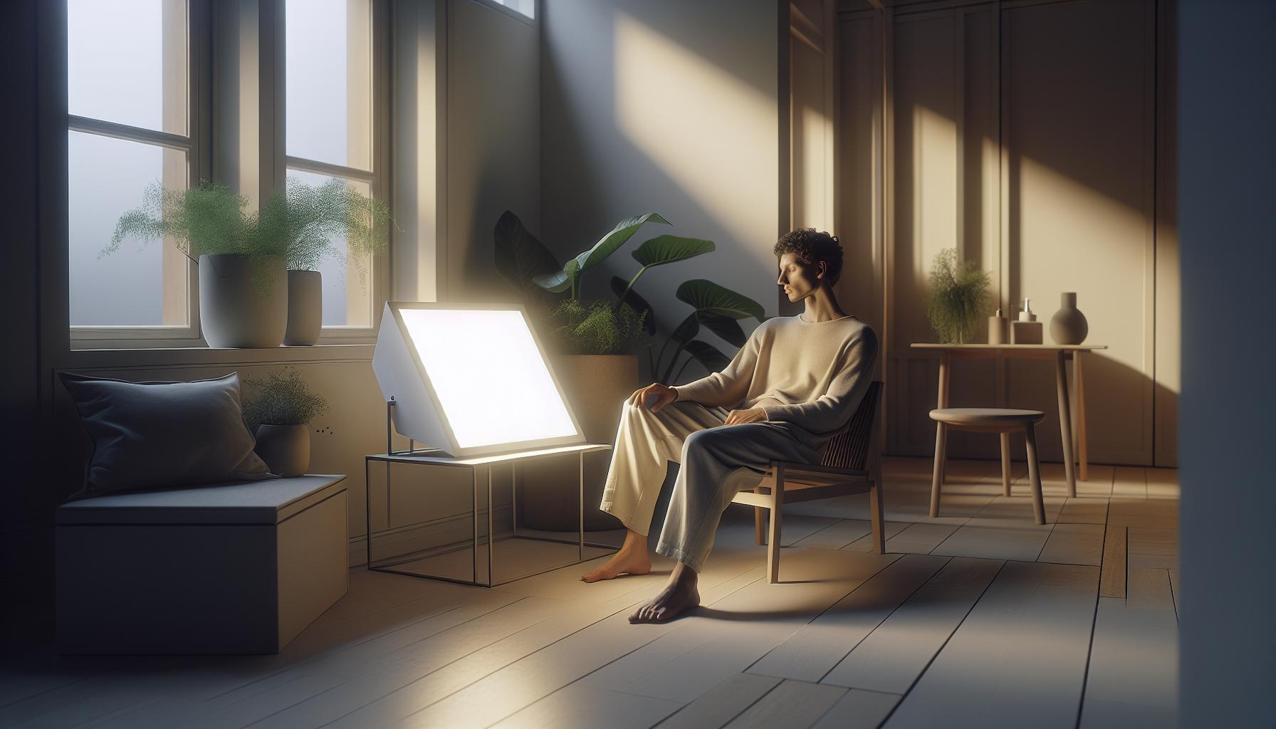 Přírodní výhody světelné terapie při ‌depresi a únavě