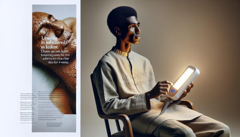 Infračervené světlo na akné: Jak dosáhnout čisté pleti za 4 týdny