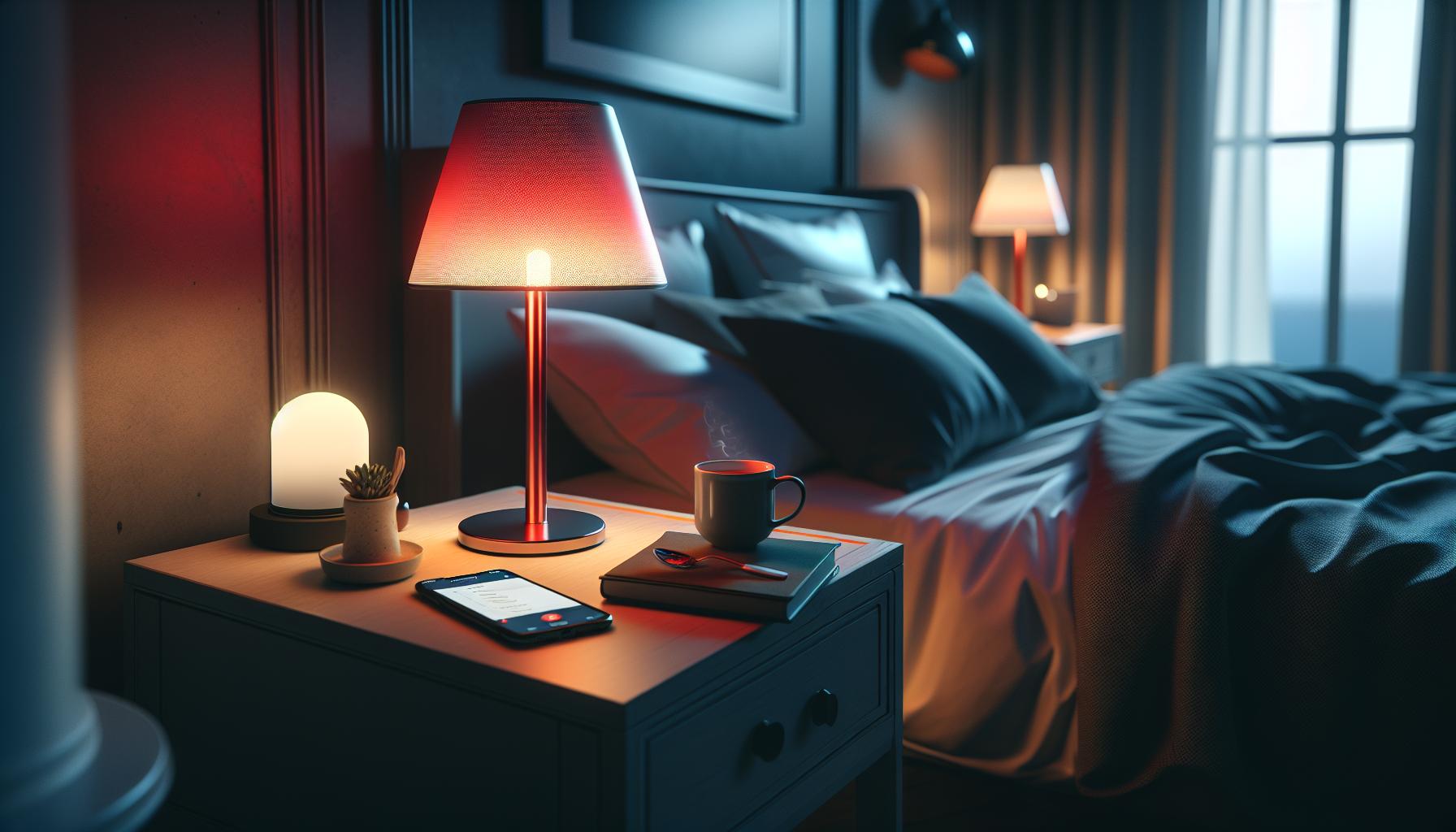 Nejlepší ​zařízení a lampy s červeným světlem‌ pro noční⁢ relaxaci