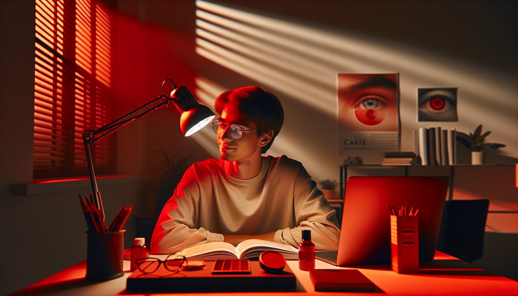 Vliv Červeného Světla na Snížení Oční Únavy