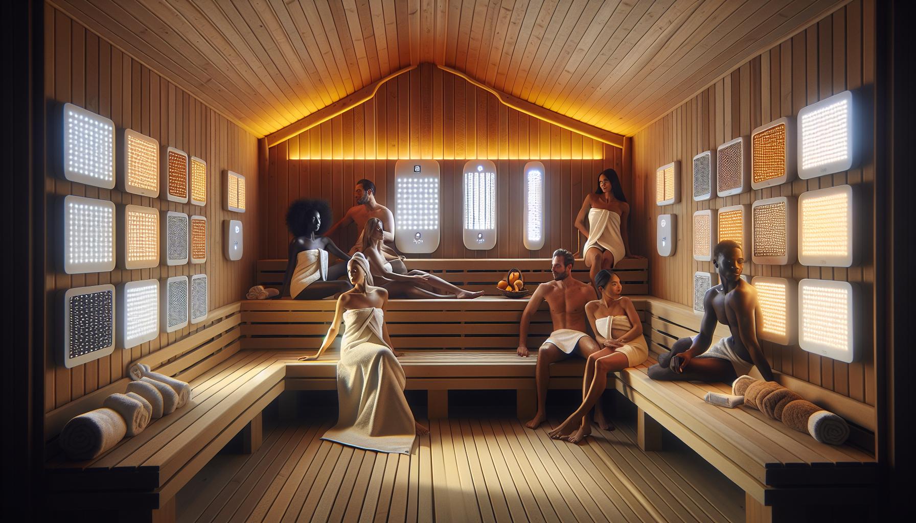 Jak ‌správně ‍využít světelnou terapii​ během saunování