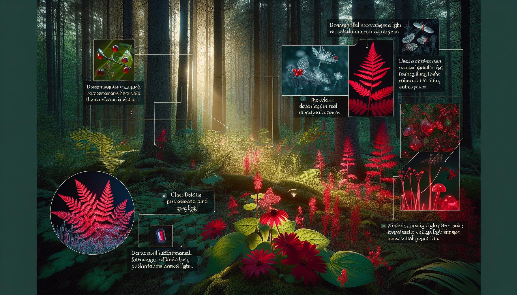 Význam červeného světla v‍ přírodních ⁣ekosystémech