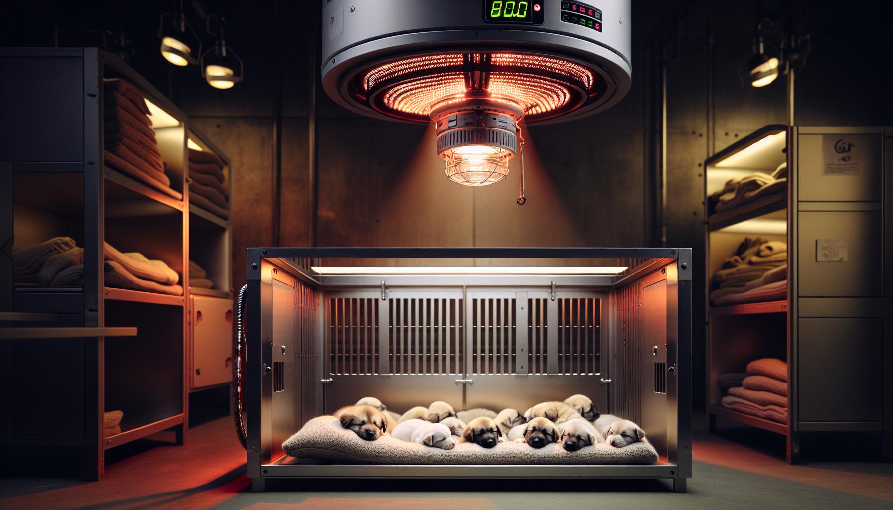 Jak Infralampa Chrání Štěňata Před Podchlazením