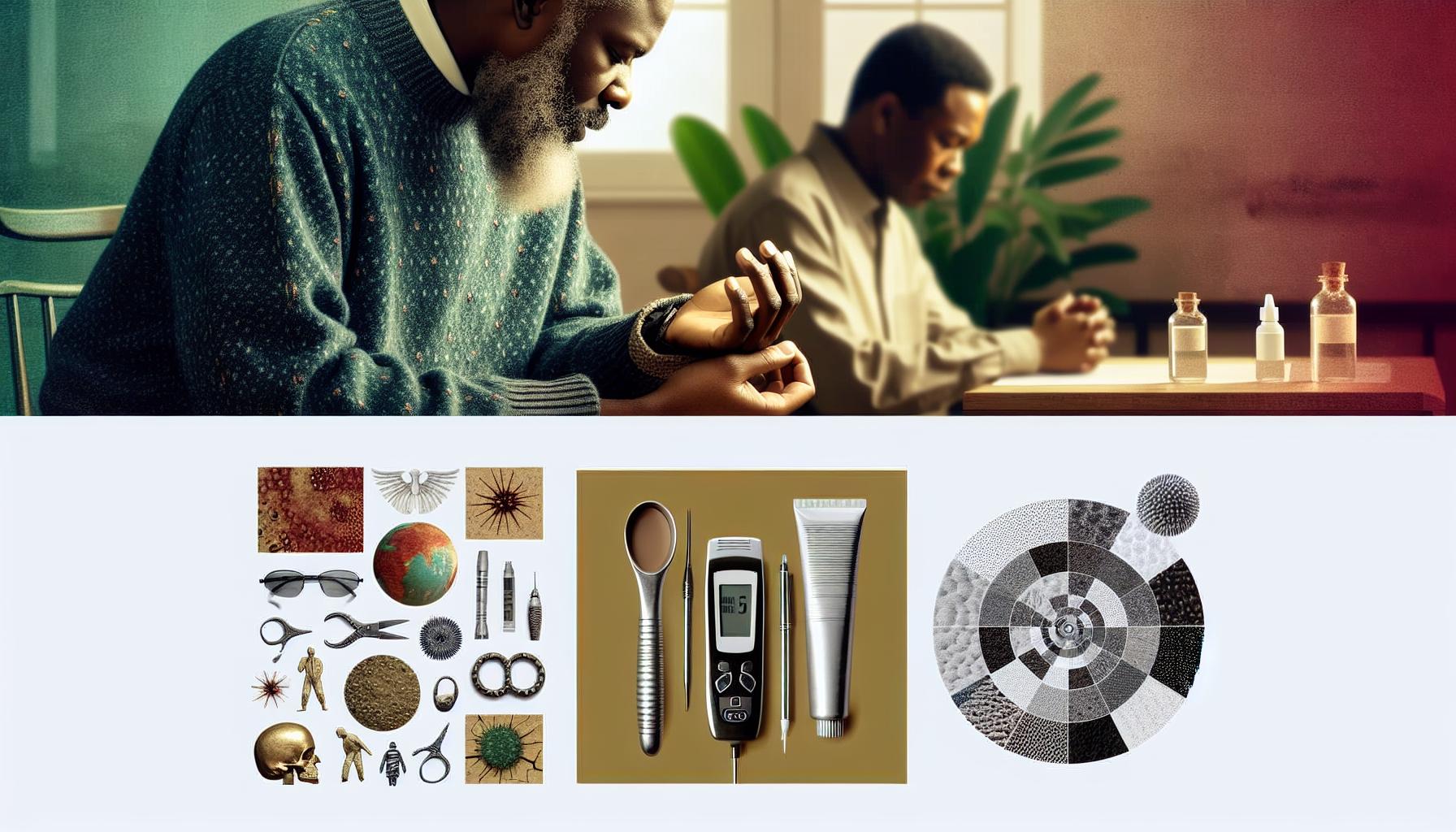 Nejčastější kožní problémy diabetiků a jejich příznaky