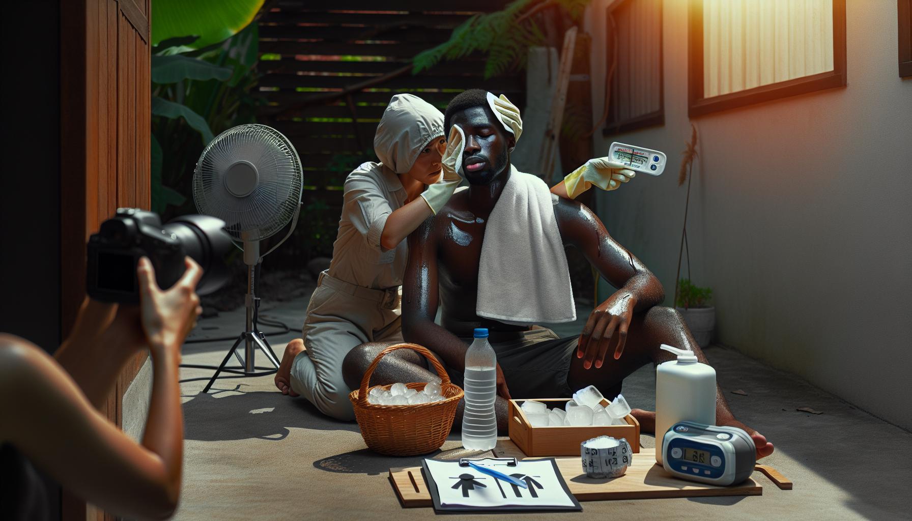 Rozpoznání a reakce na příznaky ⁤přehřátí a ⁤popálení infračerveným zářením