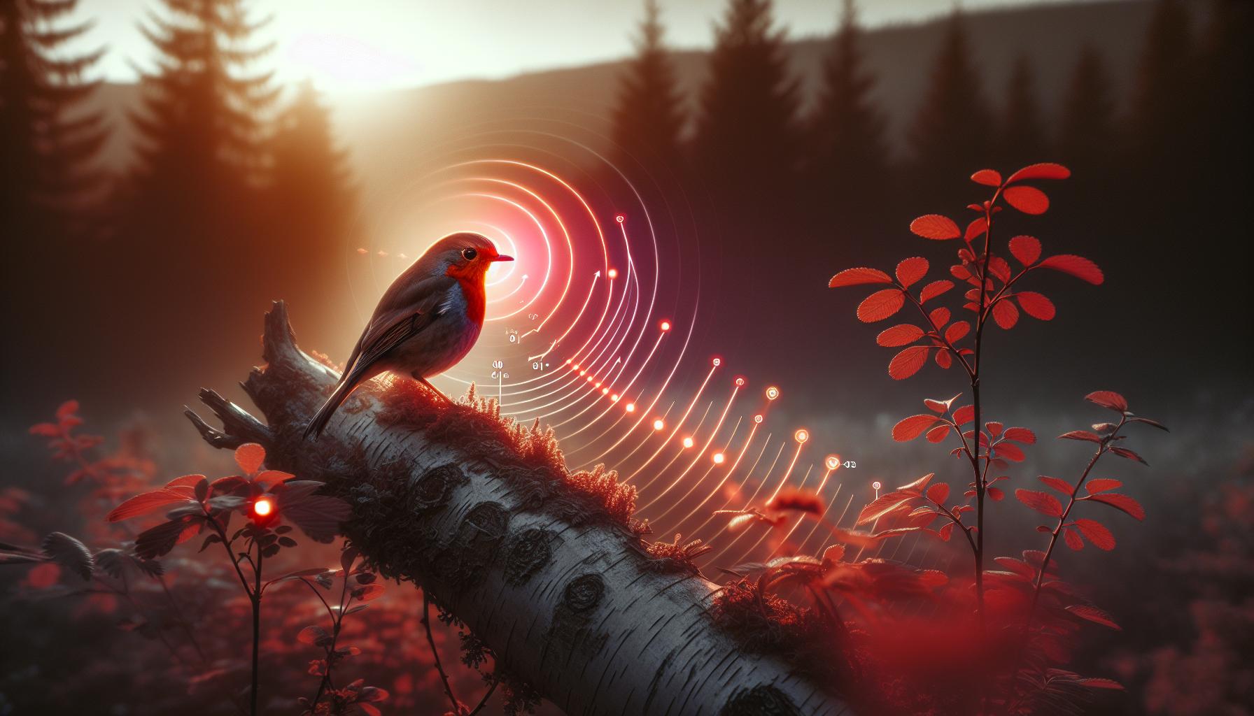 Role infračerveného světla v ptáčím chování a orientaci