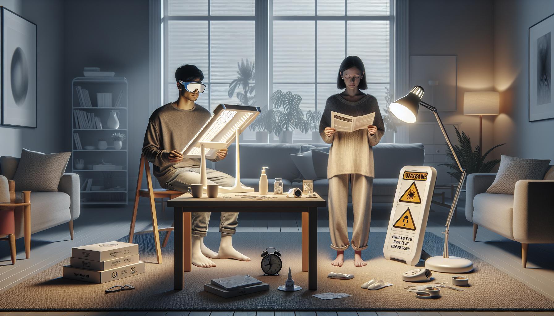 Bezpečnostní opatření‍ a časté chyby ⁢při ‌domácí světelné terapii