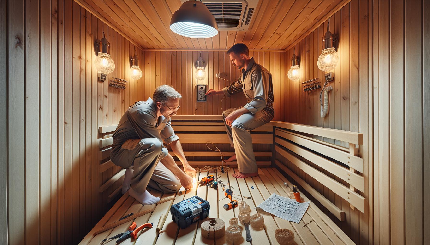 Krok ​za ‌krokem:⁢ Instalace světelných zařízení do sauny