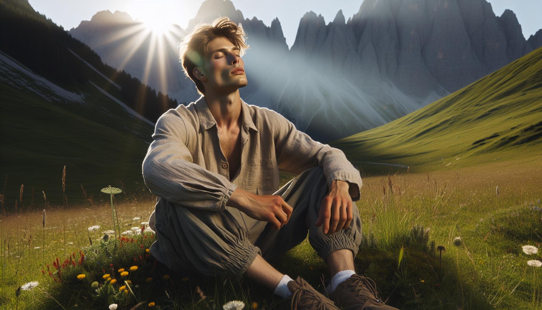 Léčba kožních problémů pomocí přirozeného horského slunce