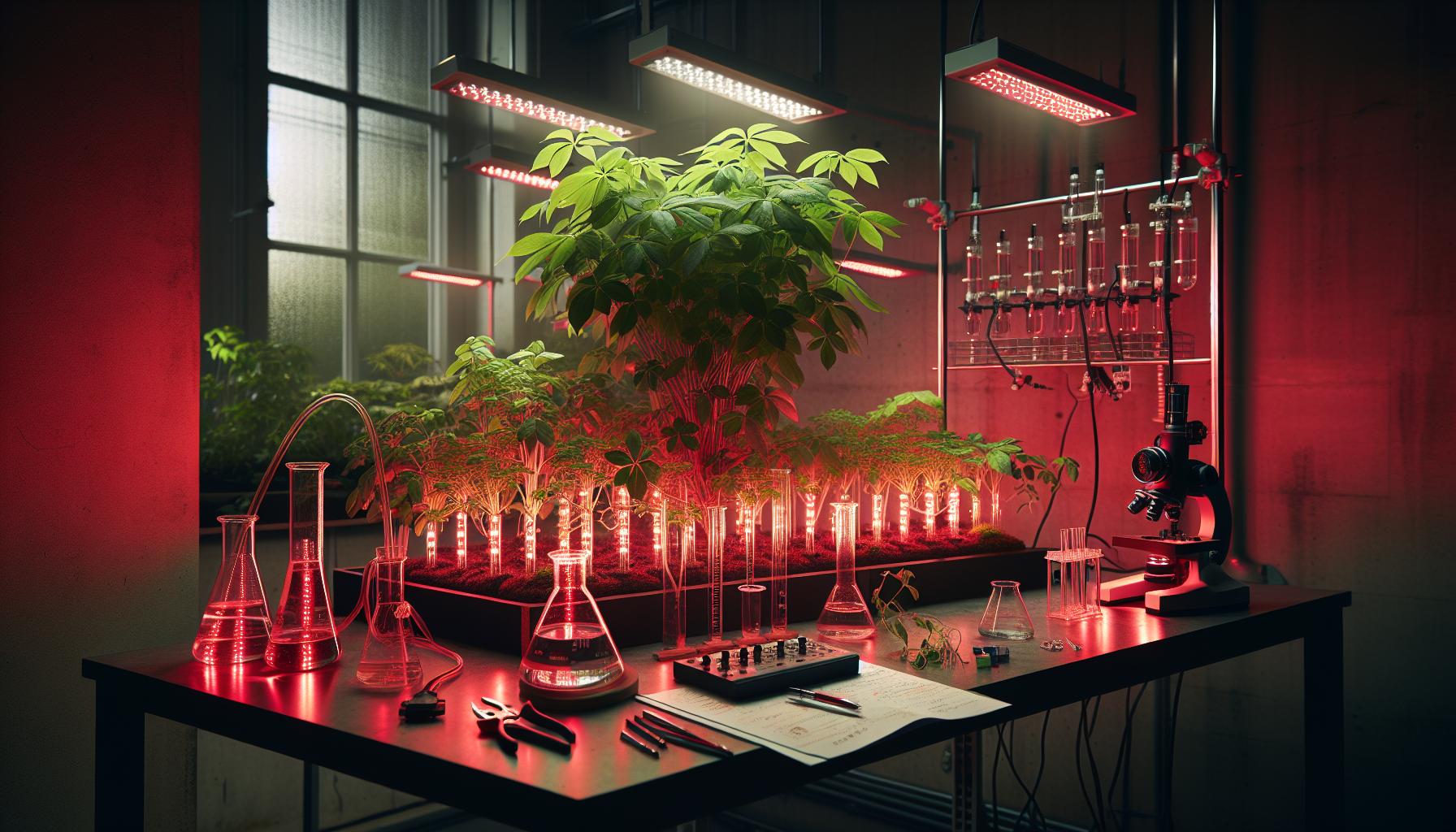 Výskyt ⁢červeného světla u ‍rostlin a fotosyntézy