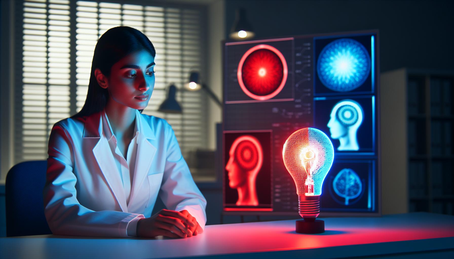 Vědecké ⁢studie o účinnosti červeného světla ⁢proti modrému‍ světlu