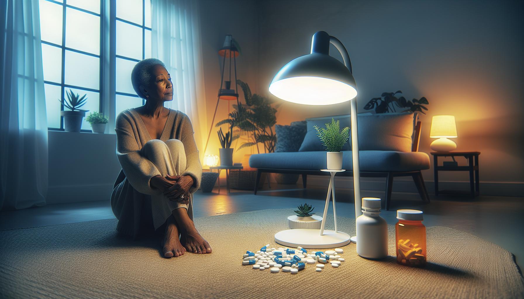 Výhody světelné terapie oproti antidepresivům