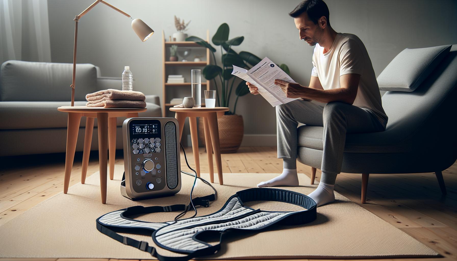 Bezpečnost ⁣a doporučení při používání infračerveného masážního⁢ pásu