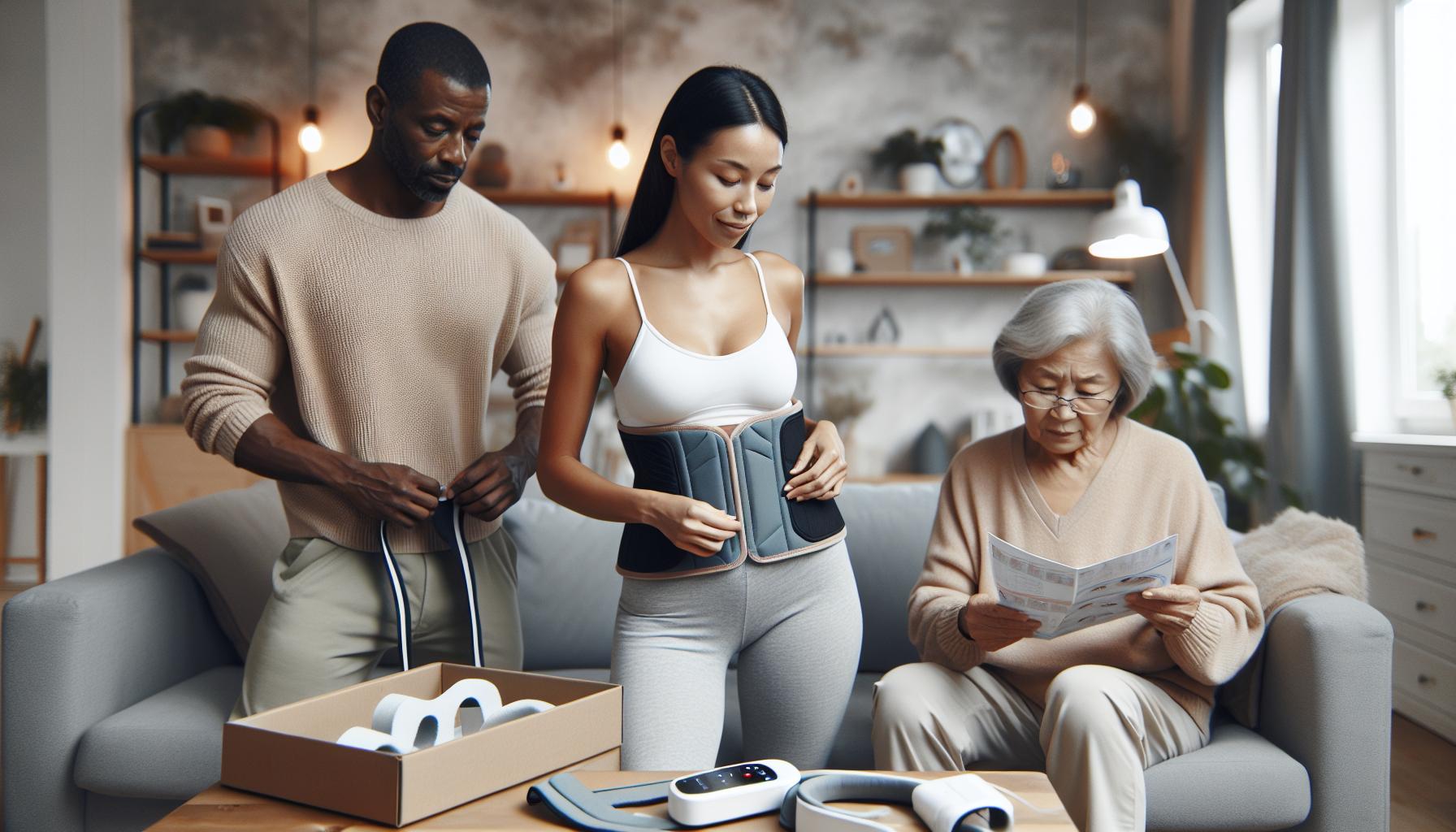 Jak správně ⁢používat vyhřívací masážní pás – Praktický ‌návod krok za ​krokem